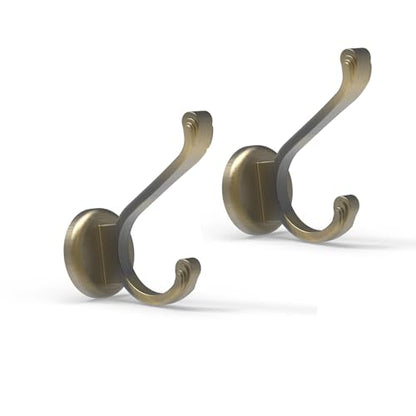 Ant Mag Magnetic Hooks Heavy Duty 140LBS, Neodymium Wall Coat Hooks 2 Pack | Strong Magnet Hooks for Hanging Coats, Robes, Backpacks, Bags, Hats, Keys, Mugs, Cups, Towels, Bronze - color: Bronze, size: 2 Pack
