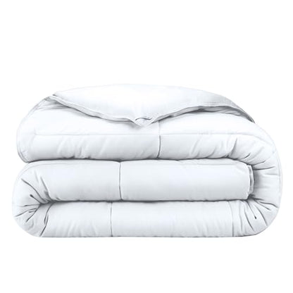 Bare Home Duvet Insert Comforter (Queen, White) | 1800 Ultra-Soft, Goose Down Alternative, Premium Quality, All-Season Warmth - color: 01 - White, size: Queen
