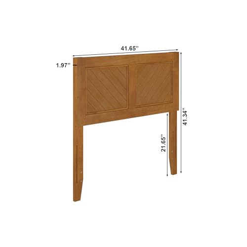 AFI, Canyon Twin Solid Wood Rustic Farmhouse Headboard, Light Toffee - color: Light Toffee, size: Twin