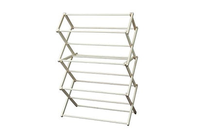 Peaceful Classics Wooden Laundry Rack - Amish Handmade Wooden Clothes Drying Rack - Foldable Drying Rack for Towel, Blanket, Linen Household Essentials - for Indoor Or Outdoor Use (52" x 36" x 16") - size: Medium