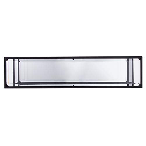SEI Furniture Horten Glam Narrow Console Table, Black (AMZ9562MC)