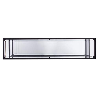 SEI Furniture Horten Glam Narrow Console Table, Black (AMZ9562MC)