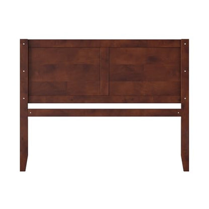 AFI, Canyon Queen Solid Wood Rustic Farmhouse Headboard, Walnut - color: Walnut, size: Queen (U.S. Standard)
