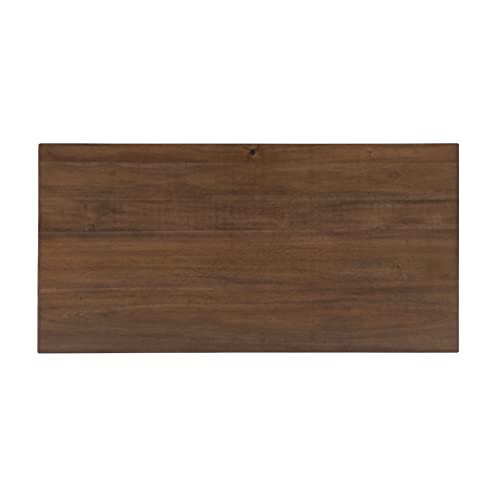 Linon Claridge Rustic Wood 36 inch Height Pub Table - color: Rustic Brown, size: Counter Height