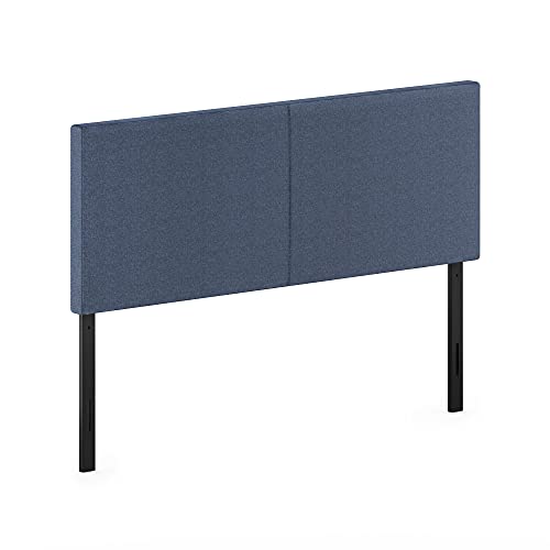 Furinno Roanne Upholstered Headboard, Queen, Denim - color: Denim, style: Queen-Plain