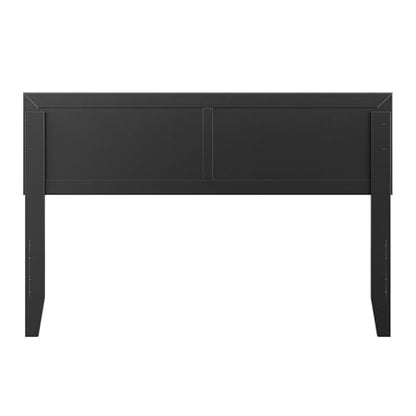 AFI, Sophia Adjustable Modern Full Wood Headboard, Black - color: Black, size: Full