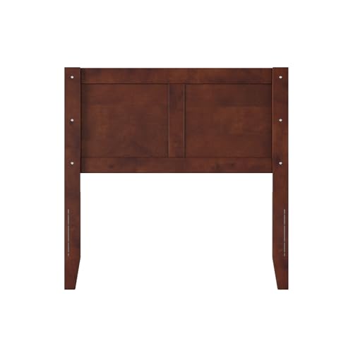AFI, Canyon Twin Solid Wood Rustic Farmhouse Headboard, Walnut - color: Walnut, size: Twin