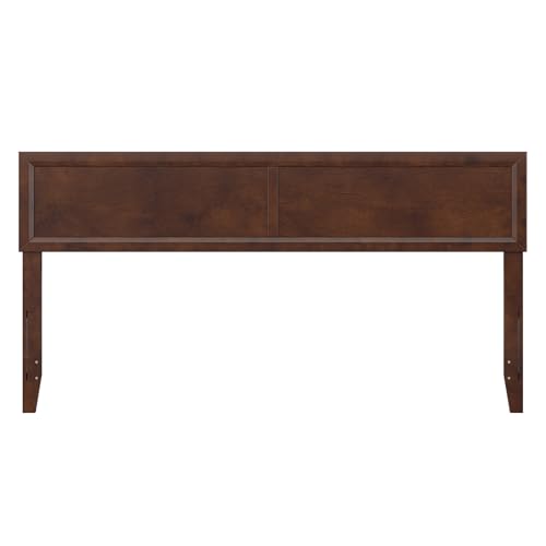 AFI, Sophia Adjustable Modern King Wood Headboard, Walnut - color: Walnut, size: King (U.S. Standard)