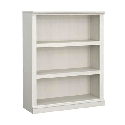 Sauder 3 Tier Book Shelf Wooden Bookcase Multipurpose Bookshelf for Home Office, Living Room, in Glacier Oak - color: Glacier Oak