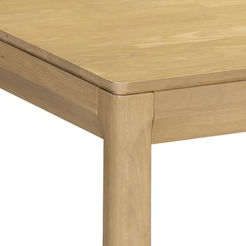 Flow Modern Wooden Rectangle Desk Table with Hidden Drawer – Waterproof & Heat Resistant - Sand - color: Sand, size: 47 Inch, style: Desk