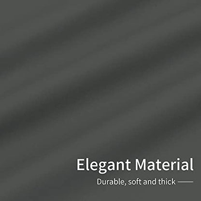 Easy-Going Thermal Grommet Blackout Curtains, 2 Panels 42x72 in, Grey | Washable Grommet Top Window Drapes for Bedroom and Living Room, Noise Reduction, Room Darkening - color: Grey, size: 42"W x 72"L (Pack of 2)
