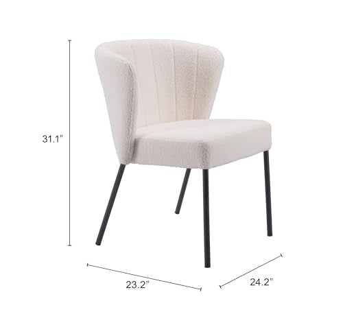 ZUO Aimee Dining Chair Cream