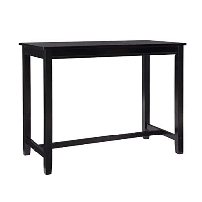 Linon Claridge Black 36 inch Height Bar Table - color: Black, size: Counter Height