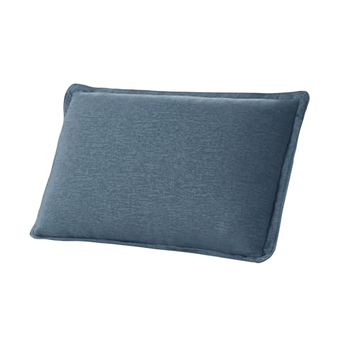 HULALA HOME Backrest Cushion for Sectional Sofa Couch, Blue - color: Blue, size: Backrest Cushion