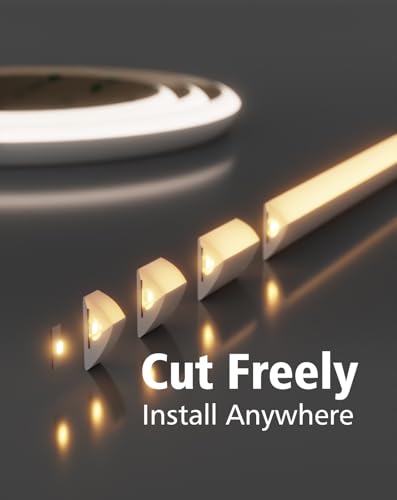 Hardwired LED Cabinet Lighting Strip - UL Listed 24V Flexible Under Shelf Light with Adhesive Backing, 2700K Warm White 810LM/M LED Strip for Closet, Pantry,36in/3ft，Power adapter not included - color: 2700K Warm White, size: 36in/3Ft