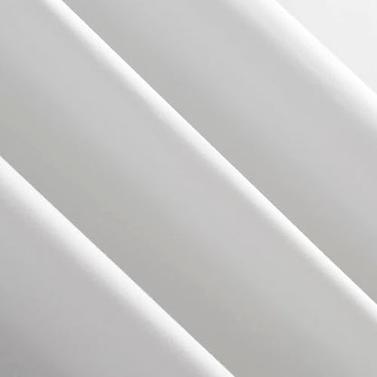 Sun Zero Columbia 2-Pack Thermal Energy Saving 100% Blackout Grommet Curtain Panel Pair, 50" x 108", White - color: White, size: 50"W x 108"L (Pack of 2)
