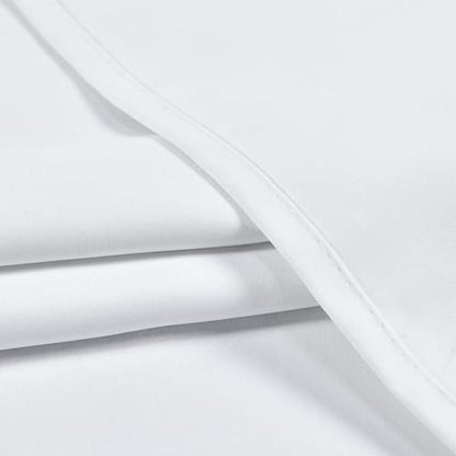 Pure White Balloon Shades Room Darkening Kitchen Window Curtain - Adjustable Thermal Insulated Tie Up Curtain Panel for Bathroom (34 W x 45 inches Long,1 Panel) - color: Pure White, size: 34"W x 45"H