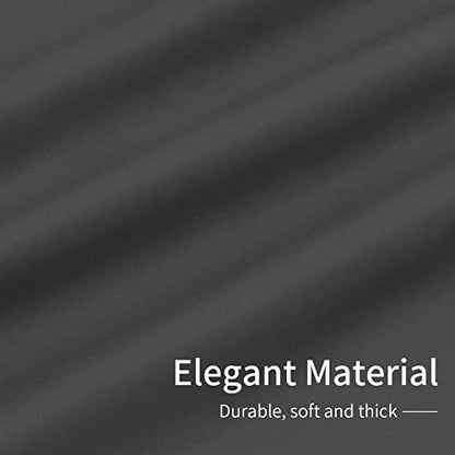Easy-Going Thermal Grommet Blackout Curtains, 1 Panels 100x96 in, Grey | Washable Grommet Top Window Drapes for Bedroom and Living Room, Noise Reduction, Room Darkening - color: Grey, size: 100"W x 96"L (Pack of 1)