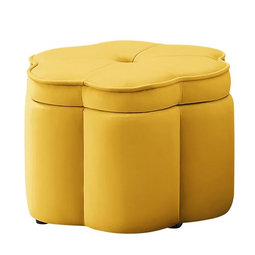 24" Small Modern Nesting Tables with Large Weight Capacity, Modern Nesting Side Tables with Space-Saving Design, Small Coffee Table with Side Storage Shelf for Living Room, Yellow - color: Yellow