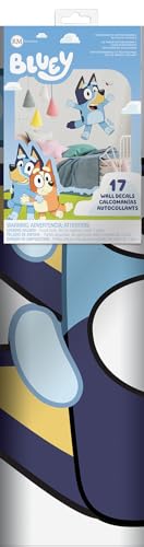 RoomMates Bluey Peel and Stick Giant Wall Decals, RMK5458GM - style: Bluey