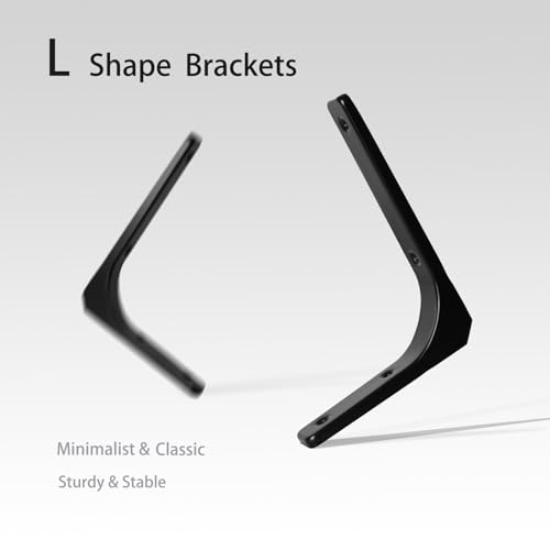 Long Wall Shelves, 31.5Inch Wooden Wall Mounted Shelves, Set of 2 | Floating Book Shelf, Metal Brackets, Easy Assembly, Max Load 22lbs, Wall Storage Ledges, Bedroom/Bathroom/Kitchen, Gray Wash - color: Gray Wash, size: 31.5 Inch