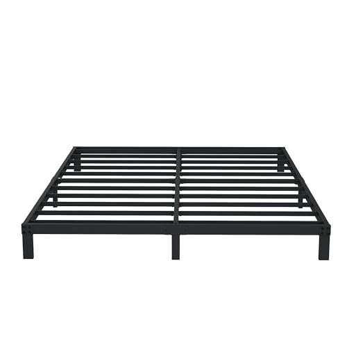 DiaOutro 7 Inch Full Size Bed Frame Heavy Duty Low Profile Metal Platform | Steel Slats Platform No Box Spring Needed Mattress Foundation, Easy Assembly, Noise Free - size: Full, style: 7 Inch