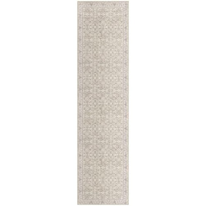 SIILOOM 3x10 Washable Runner Rug, Non Slip Soft Area Rug for Hallway Kitchen - color: Cream/Beige/Yellow/White/Grey, size: 3' x 10' (Runner)