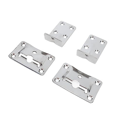 Heavy Duty Removable Folding Table Bracket, Adjustable Wall Mount | Space Saving Configuration, Easy Installation Structure, RV Yacht Marine Applications, Compact Storage Solution