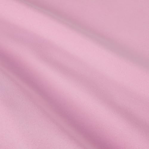 Amazon Basics 3-Piece Soft Microfiber Kid's Comforter and Pillow Sham Set, Full/Queen, Light Pink, Solid - color: Light Pink, size: Full/Queen