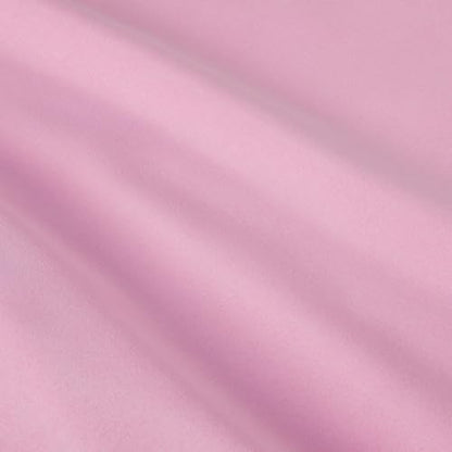 Amazon Basics 3-Piece Soft Microfiber Kid's Comforter and Pillow Sham Set, Full/Queen, Light Pink, Solid - color: Light Pink, size: Full/Queen