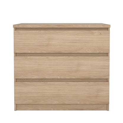 Tvilum Scottsdale 3 Drawer Chest in Jackson Hickory - color: Jackson Hickory
