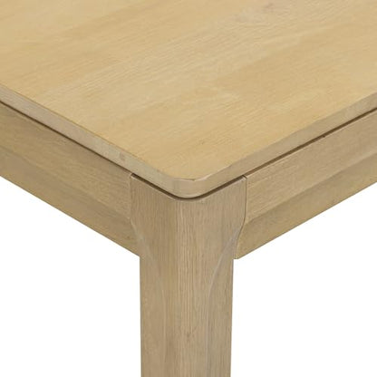 Flow 47-Inch Console Table, Modern Solid Wood Entryway Table with Hidden Drawer, Waterproof & Heat Resistant, Narrow Table for Hallway, Living Room & Foyer, Sand - color: Sand, size: 47 Inch, style: Console