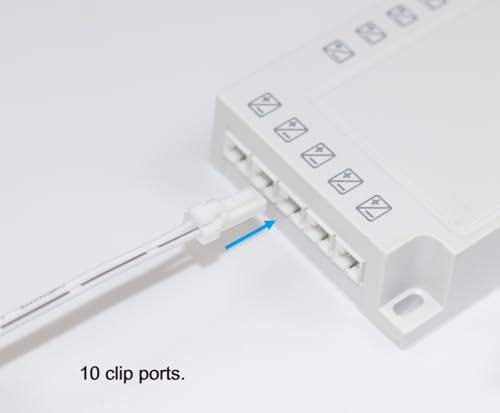 Dimmable Under Cabinet Lights with Touch Switch, 96 LEDs per feet, White(6500K) Lights kit for Kitchen Cabinets Counter Shelf Bookcase Closet (Cool White, 10 * 2Ft LED Strips) - color: Cool White, size: 10*2Ft COB Strips