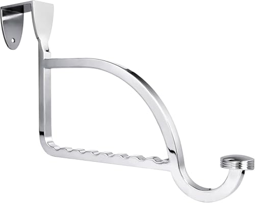 Design Hangers and Hooks, Extension Devices on Closet Doors | for bedrooms and Laundry Rooms, Drying Racks, Chrome Alloy, Durability and Sturdiness，Chrome - color: Chrome