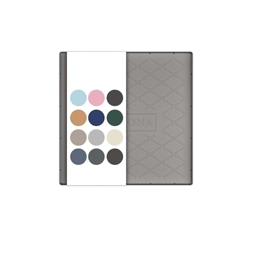 URMONA 19" x 19" Waterproof Silicone Mat in Multiple Sizes & Colors, Under Sink Mat for Kitchen & Bathroom, Pet Food Pad for Dogs & Cats, Kitchen Cabinet Liner, Multi-Purpose for Storage(Beige) - color: Beige, size: 19"W x 19"L