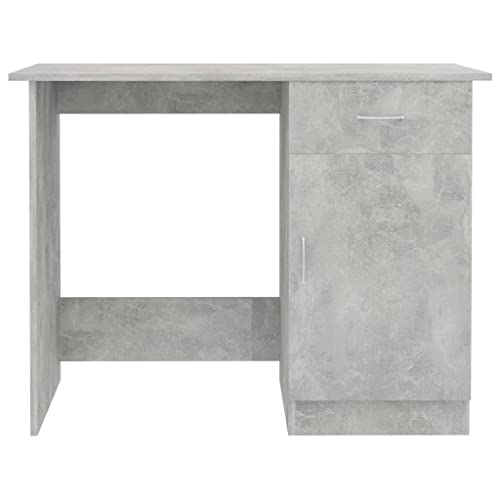 vidaXL , Sleek Writing Desk, Space-Saving Office, Chic Study, Practical Home, Trendy Design for Students