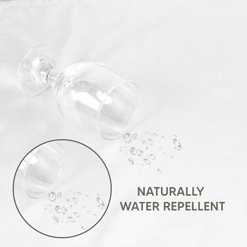 Utopia Kitchen Round Table Cloth 2 Pack [90 Inches, White] | Tablecloth Machine Washable, Polyester Table Cover for Dining, Buffet Parties, Picnics, Events, Weddings and Restaurants - color: White, size: 2 Pack 90 Inch Tablecloth