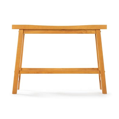 Sonoma Backless Bench - Golden Oak - color: Golden Oak