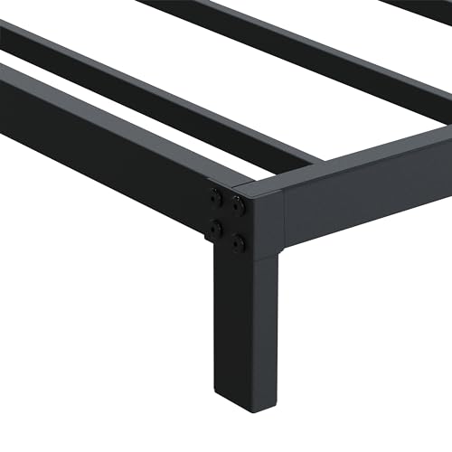 DiaOutro 7 Inch Full Size Bed Frame Heavy Duty Low Profile Metal Platform | Steel Slats Platform No Box Spring Needed Mattress Foundation, Easy Assembly, Noise Free - size: Full, style: 7 Inch