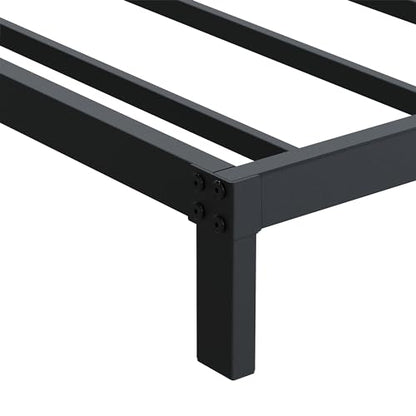 DiaOutro 7 Inch Full Size Bed Frame Heavy Duty Low Profile Metal Platform | Steel Slats Platform No Box Spring Needed Mattress Foundation, Easy Assembly, Noise Free - size: Full, style: 7 Inch