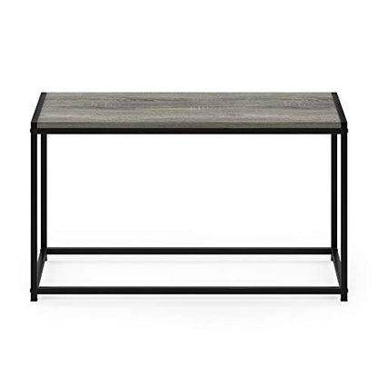 FURINNO Camnus Modern Living Coffee Table, French Oak Grey - color: French Oak Grey, size: Rectangular, 30"W