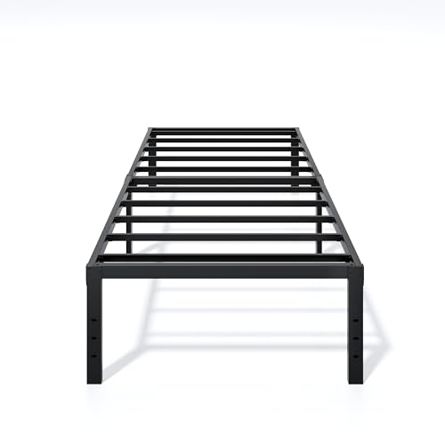 LUMUNANCE Metal Bed Frame Twin XL Size - 16 Inch Heavy-Duty Platform Bed Frame No Box Spring Needed, Easy Assembly, Noise-Free, Sturdy Mattress Foundation, Underbed Storage Space - size: Twin XL, style: 16 Inch