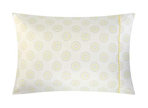Idea Nuova Casa 7-Piece Solid Reversible Comforter Set with Bonus Sheets, Yellow, Queen, 86"x86" - color: Yellow, size: Queen