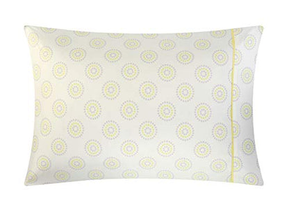 Idea Nuova Casa 7-Piece Solid Reversible Comforter Set with Bonus Sheets, Yellow, Queen, 86"x86" - color: Yellow, size: Queen