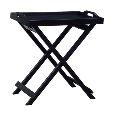 Convenience Concepts Designs2Go Tray Table, Black - color: Black