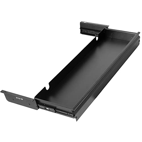 VIVO Large 33 inch Under Desk Slide Out Storage Drawer Organizer, Black, DESK-DR33-B - color: Black