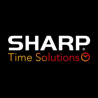 Sharp Battery Alarm Clock, Soft-Touch Case and Backlight, Charcoal Black | Soft-touch rubberized case; Battery operated; Blue backlight on demand; Ascending alarm; Snooze; Easy to use - color: Charcoal Black