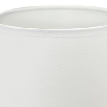 Simple Designs LT1161-OFF 12.5" Chic Glow Petite Dimpled Ceramic Table Lamp, for Bedroom, Office, Living Room, Stylish Spaces, Off White - color: Off-White