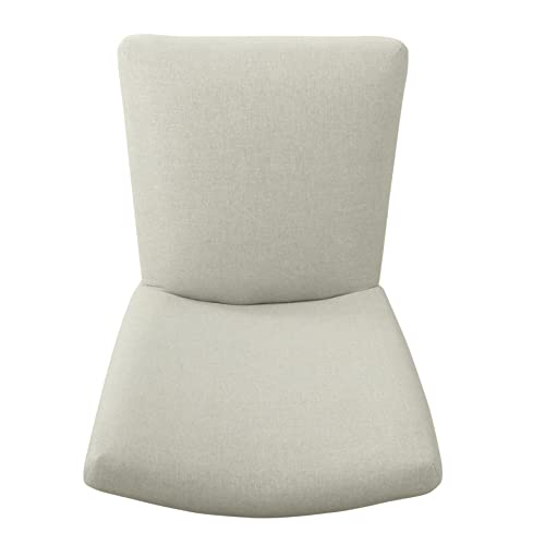 HomePop Classic Parsons Dining Chair - Gray Woven (Set of 2) - color: Gray Woven, style: Pack of 2