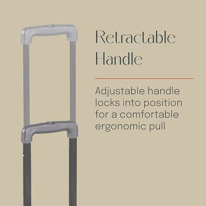 Folding Mobile Utility Cart, Canvas Organizer Bag, Dark Grey/Grey | Durable plastic, 30 compartments, adjustable handle, 40 lb capacity, collapses to 3" thick, rolling wheels for easy transport - color: Dark Grey/Grey